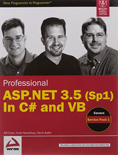 Stock image for PROFESSIONAL ASP.NET 3.5 SP1 IN C# AND VB for sale by Universal Store