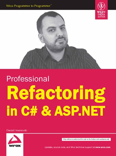 Stock image for Professional Refactoring in C# & ASP.NET for sale by Majestic Books