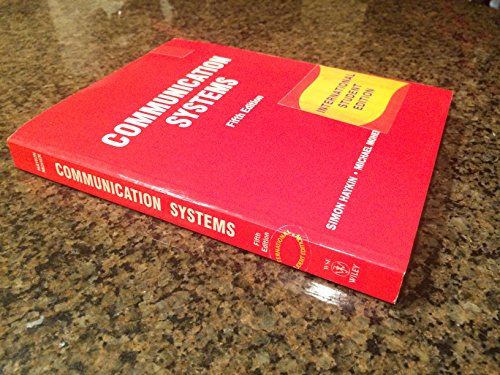 Imagen de archivo de Communication Systems (International Student Version) a la venta por BookHolders