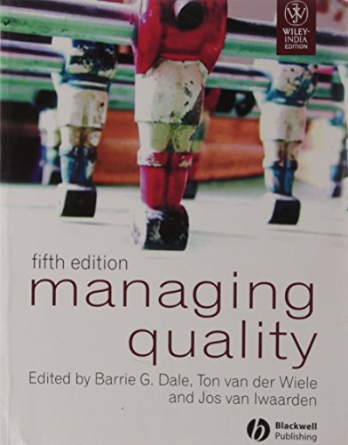 Stock image for Managing Quality, 5Th Edn for sale by Books in my Basket