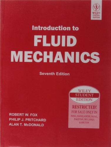 Imagen de archivo de Introduction To Fluid Mechanics, 7Th Ed, Si Version a la venta por Irish Booksellers