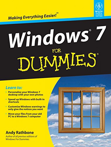 9788126523252: WINDOWS 7 FOR DUMMIES [Paperback] [Jan 01, 2015] ANDY RATHBONE