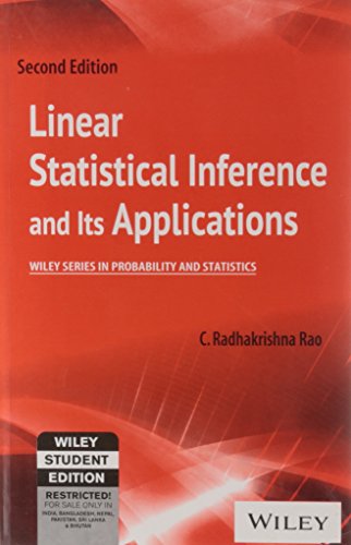 9788126523511: Linear Statistical Inference and its Applications, 2ed