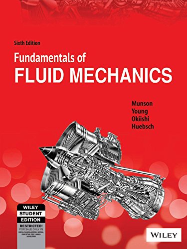 Fundamentals of Fluid Mechanics Sixth Edition SI Version (India Edition) - Munson