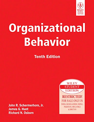 Beispielbild fr Organizational Behavior, 10Th Ed zum Verkauf von dsmbooks
