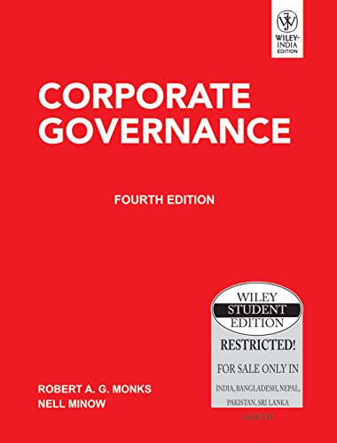 Imagen de archivo de Corporate Governance, 4Th Ed a la venta por dsmbooks