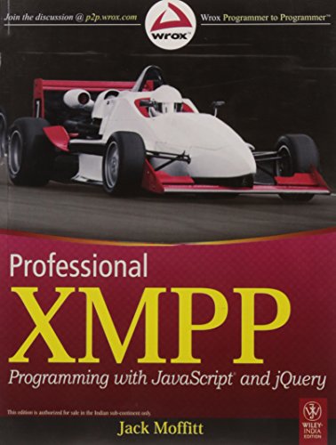 9788126525492: Professional XMPP Programming with JavaScript and jQuery