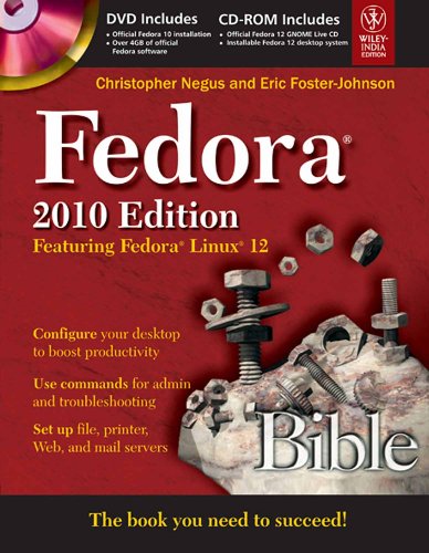 Imagen de archivo de Fedora Bible 2010 Edition a la venta por Majestic Books