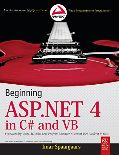 Beginning Asp.Net 4 In C# And Vb (9788126526055) by Imar Spaanjaars