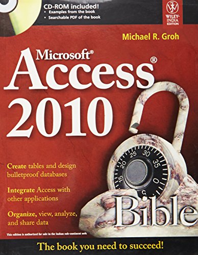 9788126526659: MICROSOFT ACCESS 2010 BIBLE