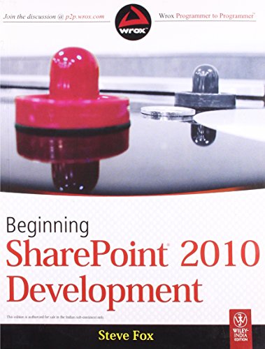 Stock image for Beginning Sharepoint 2010 Development for sale by Books in my Basket
