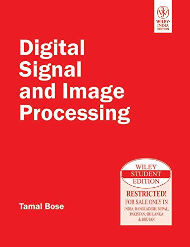 9788126527779: Digital Signal and Image Processing