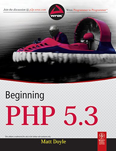 9788126527977: BEGINNING PHP 5.3