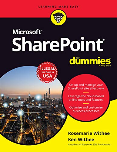 Stock image for MICROSOFT SHAREPOINT FOR DUMMIES for sale by Universal Store