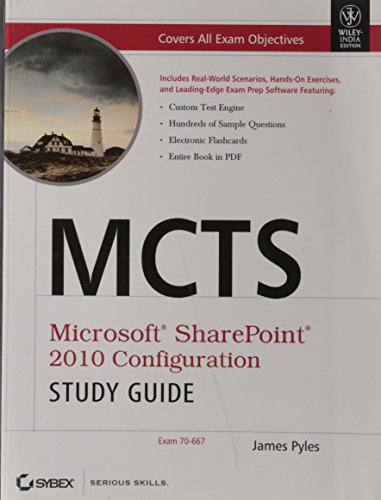 9788126529391: MCTS Microsoft Sharepoint 2010 Configuration Study Guide: Exam 70-667