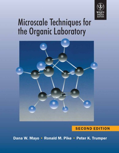 Imagen de archivo de Microscale Techniques For The Organic Laboratory a la venta por Majestic Books