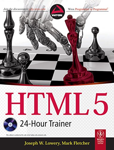 Stock image for HTML 5 24-Hour Trainer for sale by Vedams eBooks (P) Ltd