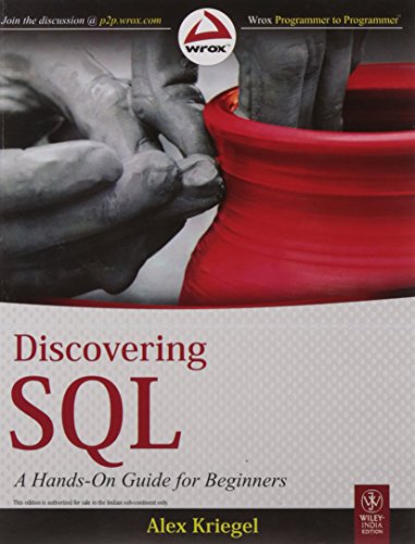 Imagen de archivo de Discovering SQL A Hands on Guide for Beginners a la venta por Vedams eBooks (P) Ltd