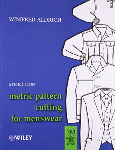 9788126532414: Metric Pattern Cutting for Menswear