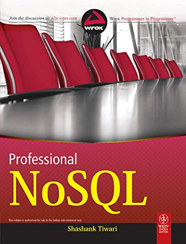 9788126533268: Professional Nosql