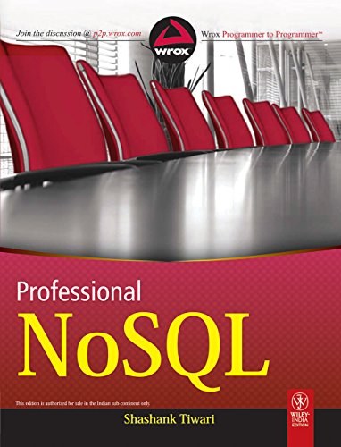 9788126533268: Professional NoSQL [Paperback] [Nov 15, 2011] Shashank Tiwari