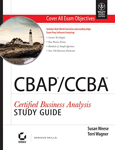 9788126533916: Cbap / Ccba Certified Business Analysis Study Guide