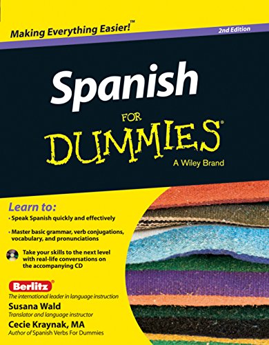 Beispielbild fr Spanish for Dummies [Paperback] [Feb 09, 2012] Susana Wald zum Verkauf von Irish Booksellers