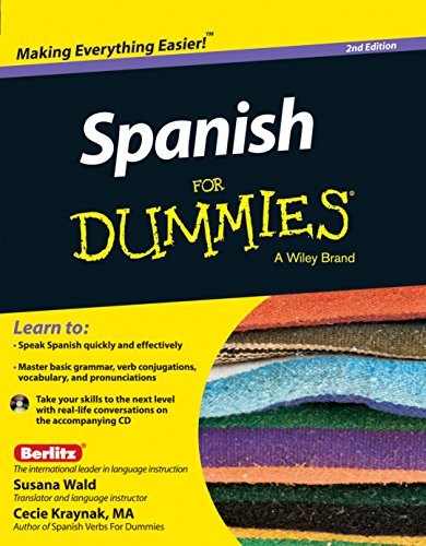 9788126534654: Spanish for Dummies [Paperback] [Feb 09, 2012] Susana Wald