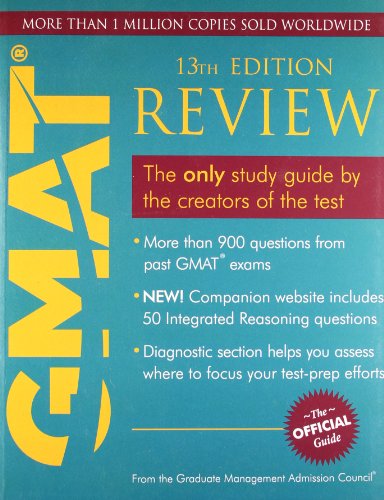 Beispielbild fr The Official Guide for GMAT Review (With CD ROM) zum Verkauf von Better World Books