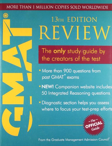 Stock image for The Official Guide for GMAT Review (With CD ROM) for sale by Better World Books