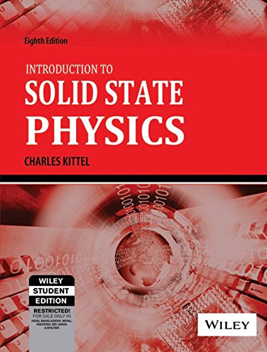 Imagen de archivo de Introduction to Solid State Physics a la venta por Front Cover Books
