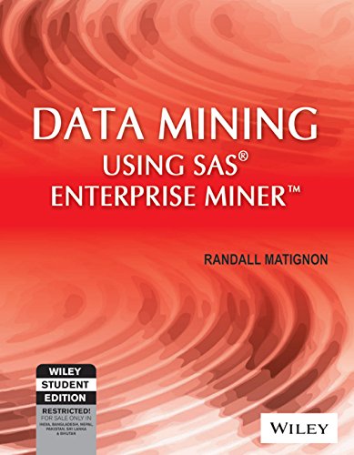 9788126535668: Data Mining Using Sas Enterprise Miner