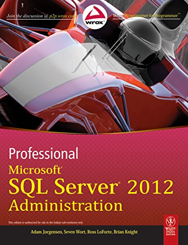 9788126535903: Professional Microsoft SQL Server 2012 Administration