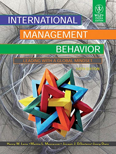 9788126535996: International Management Behavior: Leading with a Global Mindset