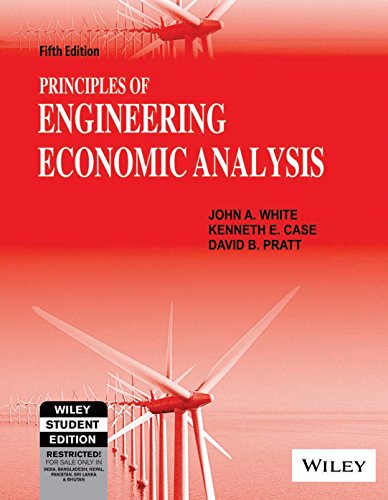 9788126536016: Principles of Engineering Economic Analysis (WSE)