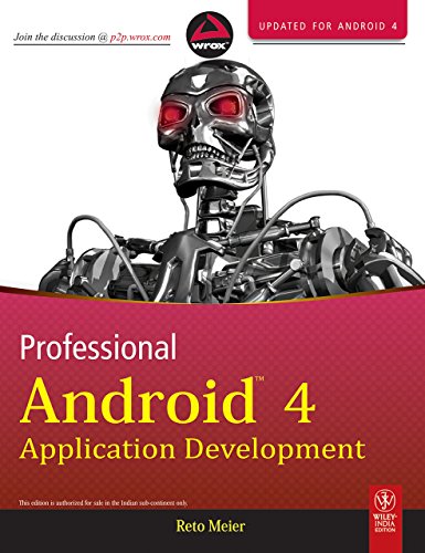 9788126536085: Professional Android 4 Application Development (Wrox)