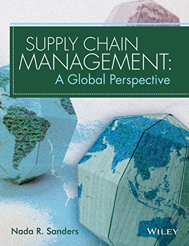 9788126536351: Click to view larger image Stock photo Supply Chain Management: A Global Perspective (EDN 1) by Nada R. Sanders,Ian San