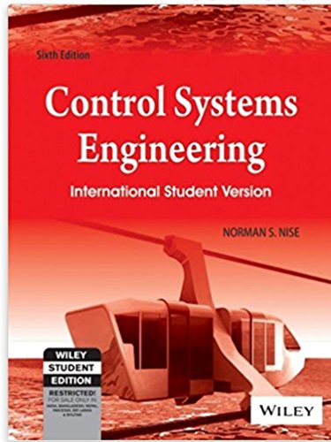 Control Systems Engineering - Norman S. Nise: 9788126537280 - AbeBooks