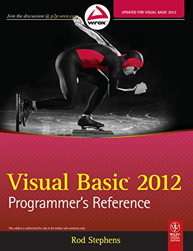 9788126538003: Visual Basic 2012 Programmer's Reference