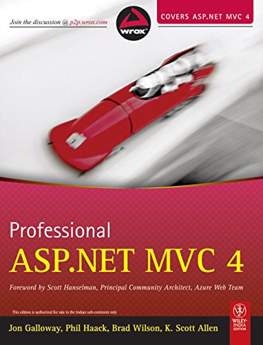 9788126538300: Professional ASP.NET MVC 4