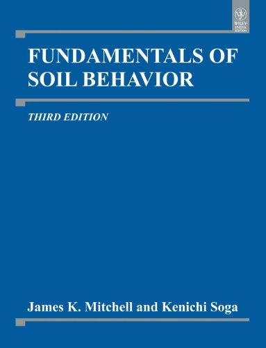 9788126538539: Fundamentals of Soil Behavior, 3rd ed.