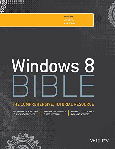 9788126538805: Windows 8 Bible