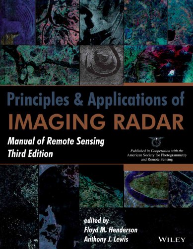 9788126539925: Principles And Applications Of Imaging Radar: Manual Of Remote Sensing, 3Rd Edition