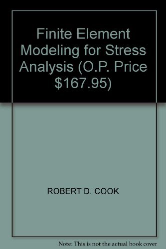 9788126540563: FINITE ELEMENT MODELING FOR STRESS ANALYSIS