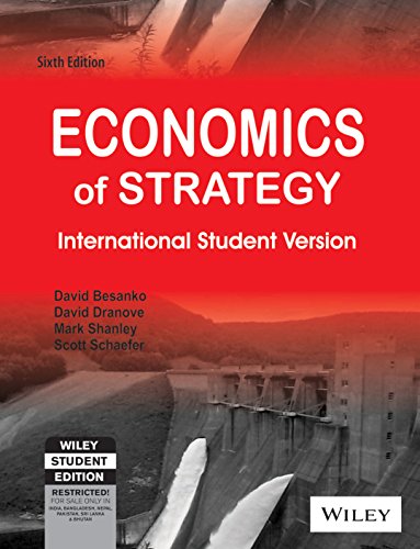 Stock image for Economics of Strategy for sale by SecondSale