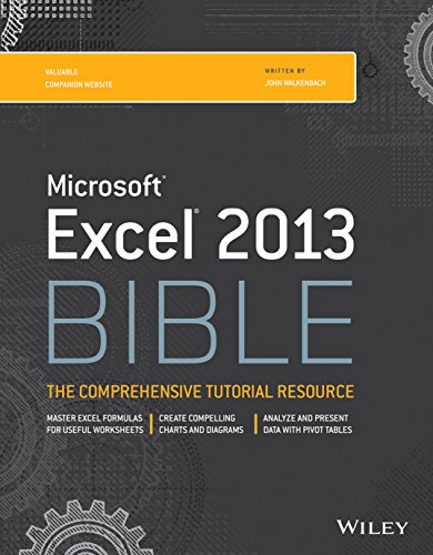 9788126541720: Microsoft Excel 2013 Bible