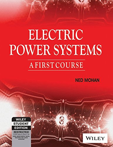 Imagen de archivo de Electric Power Systems: A First Course (Wse) a la venta por SecondSale