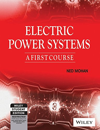 9788126541959: Electric Power Systems: A First Course (Wse)