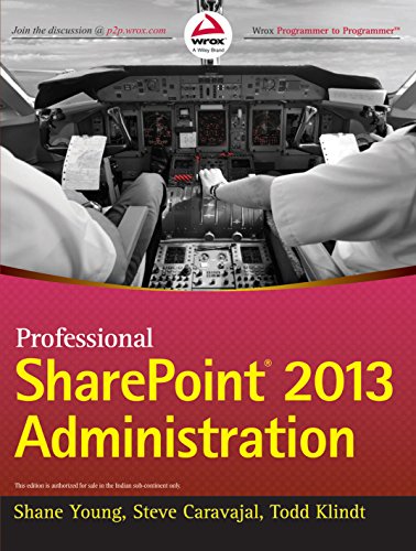 9788126542741: Professional Sharepoint 2013 Administration