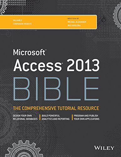 9788126542857: Microsoft Access 2013 Bible